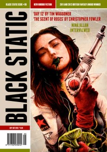 Black static 36 cover